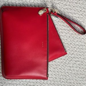 Tous Red Hold Clutch bag ❣️